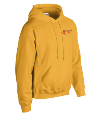 This Great City Hooded Sweatshirt - Gold