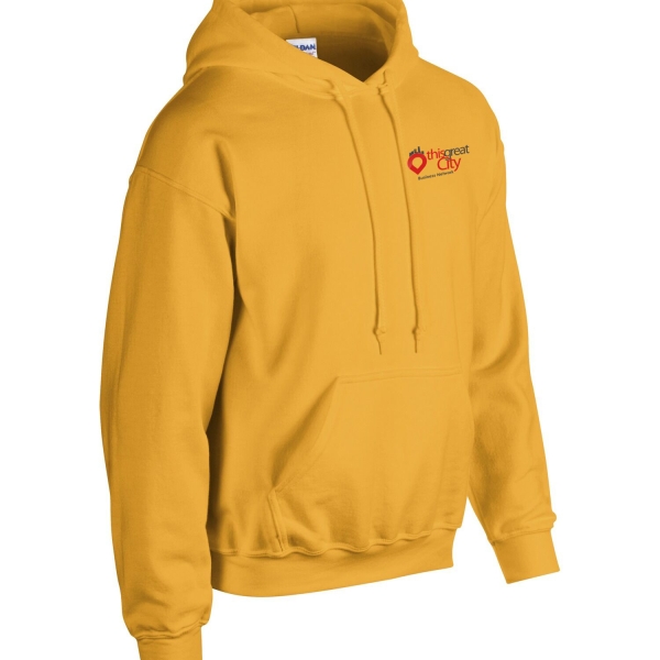 This Great City Hooded Sweatshirt - Gold