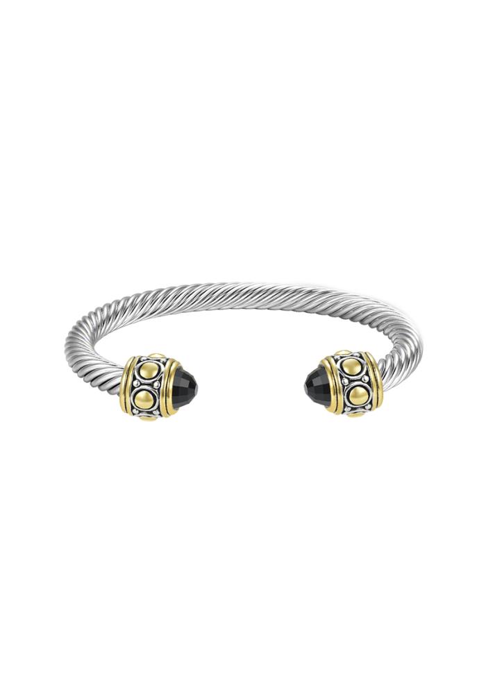 Cubic zirconia cuff bracelet hotsell