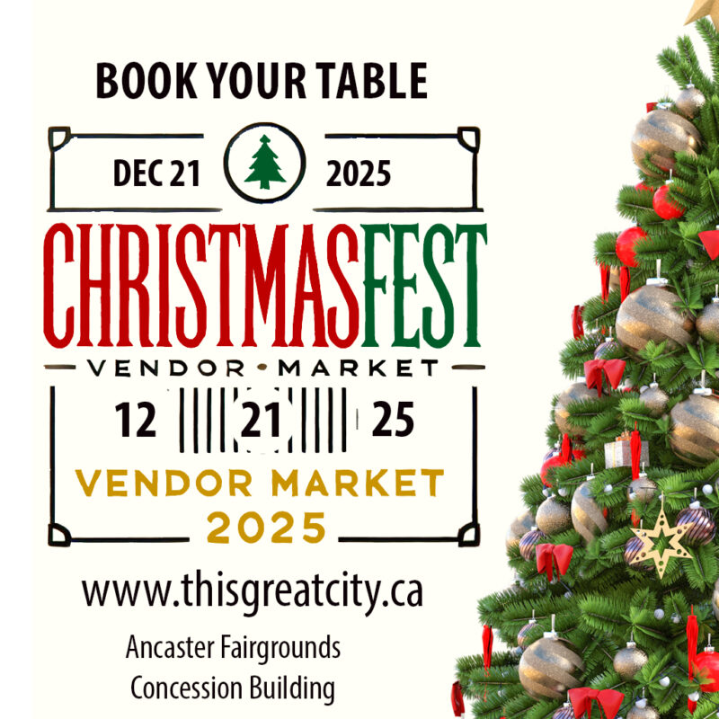 ChristmasFest 2025 Hamilton Vendor Fair